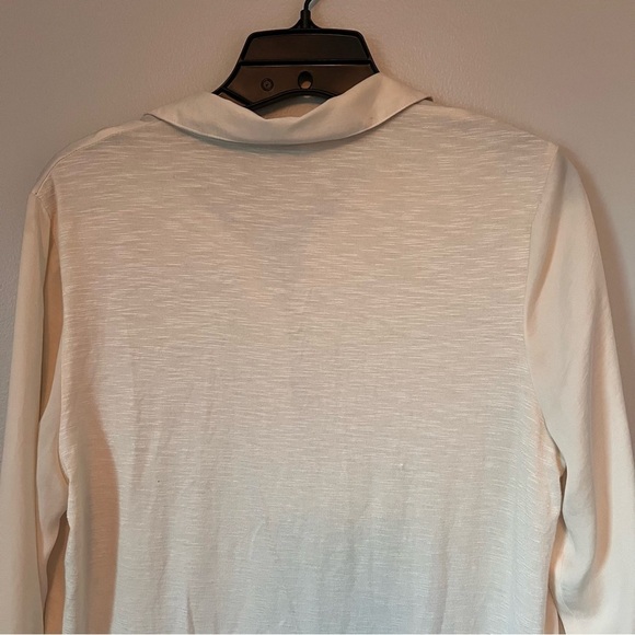Anthropologie Dolan Left Coast Collared Long Sleeve Blouse Retail $80 Sz. Small - Picture 8 of 10